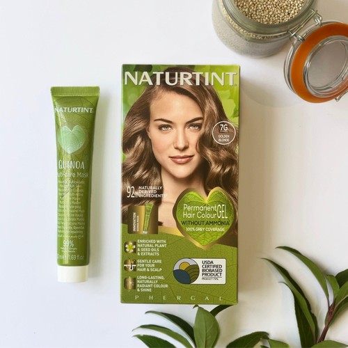 Naturtint Permanent Hair Colour Gel 7G Golden Blonde thumbnail 7