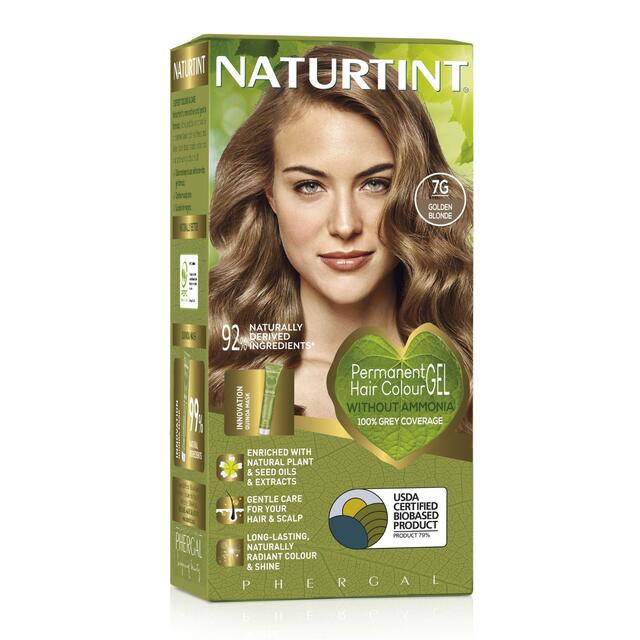 Naturtint Permanent Hair Colour Gel 7G Golden Blonde
