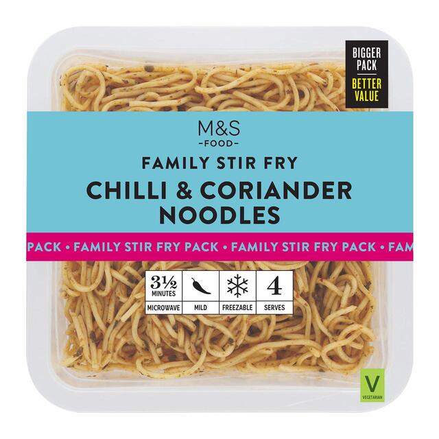 M&S Chilli & Coriander Fine Egg Noodles