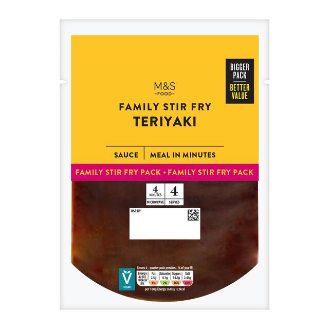 M&S Teriyaki Stir Fry Sauce thumbnail 2