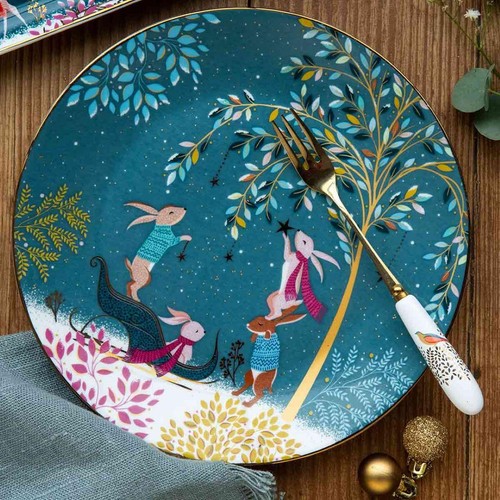 Sara Miller Portmeirion Fine China Woodland Tales Plates thumbnail 3