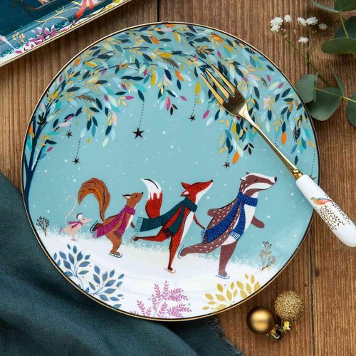 Sara Miller Portmeirion Fine China Woodland Tales Plates thumbnail 5