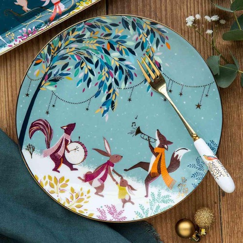 Sara Miller Portmeirion Fine China Woodland Tales Plates thumbnail 6