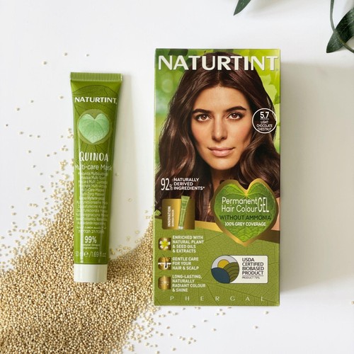 Naturtint Permanent Hair Colour Gel 5.7 Light Chocolate Chestnut thumbnail 6