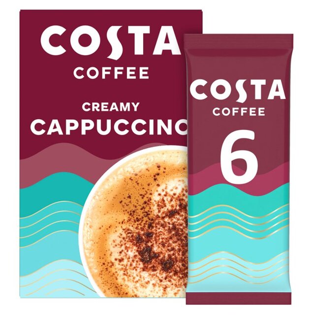 Costa Cappuccino Coffee Sachet (x6 sachets)