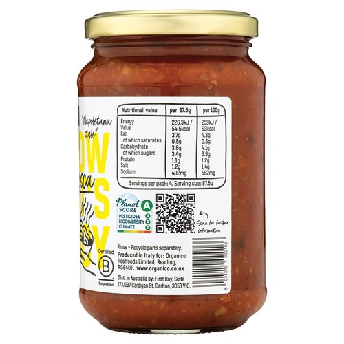 Realfoods Organic Puttanesca Sauce thumbnail 3