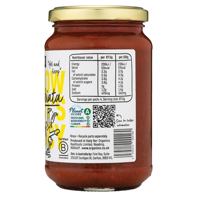 Realfoods by Organico Organic Arrabbiata Sauce thumbnail 3