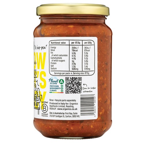 Realfoods Organic Vegan alla Bolognese Sauce thumbnail 3