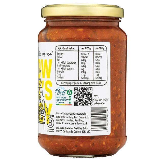 Realfoods by Organico Organic Vegan Alla Bolognese Sauce thumbnail 3
