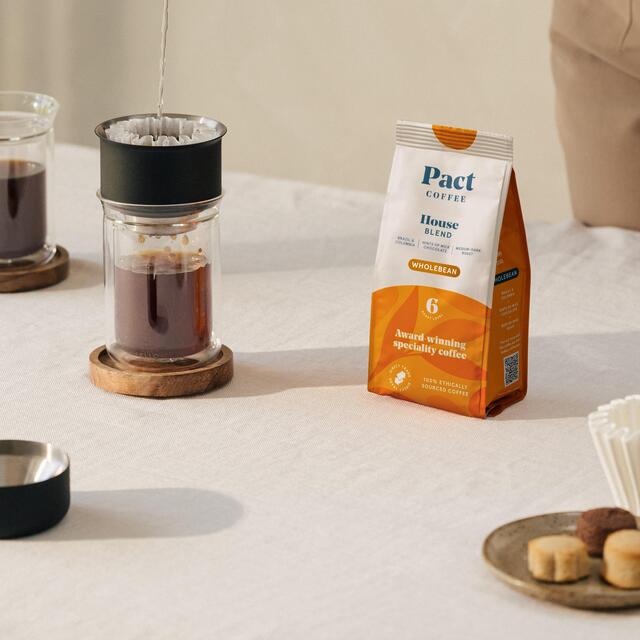 Pact Coffee House Blend Wholebean thumbnail 4