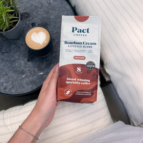 Pact Coffee Bourbon Cream Espresso Ground thumbnail 5
