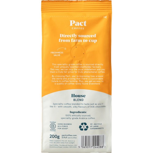 Pact Coffee House Blend Ground thumbnail 4