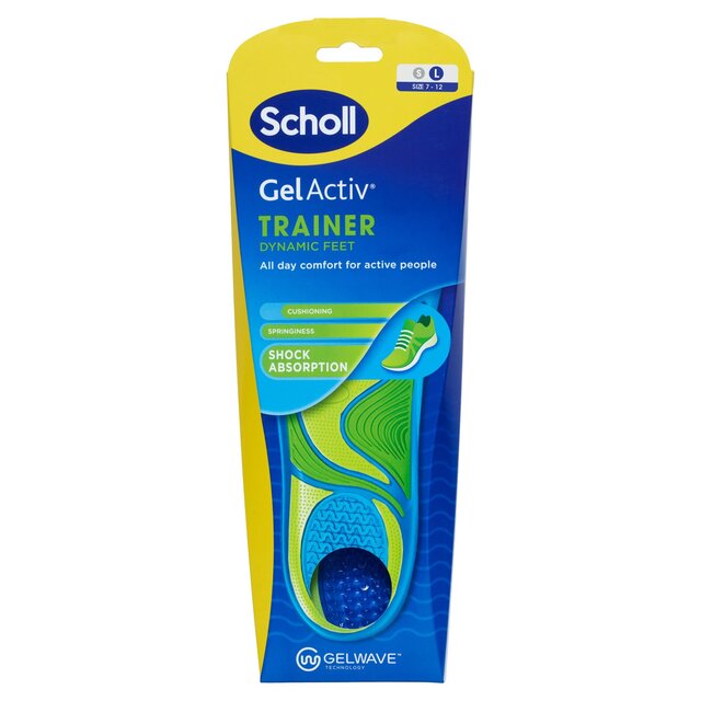 Scholl Gel Activ Trainer Insoles Large