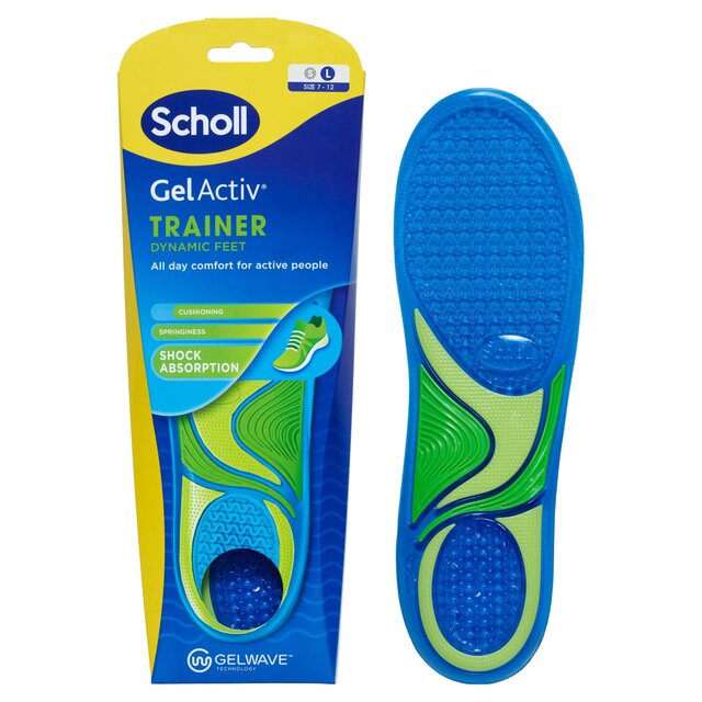 Scholl Gel Activ Trainer Insoles Large thumbnail 2