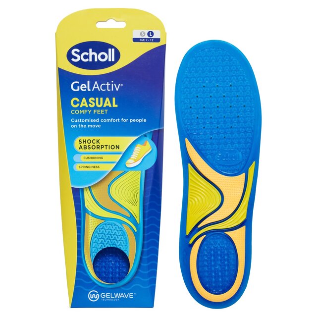 Scholl Gel Activ Casual Insoles Large thumbnail 3