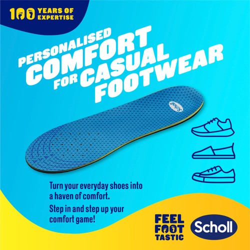 Scholl Gel Activ Casual Insoles Small thumbnail 4
