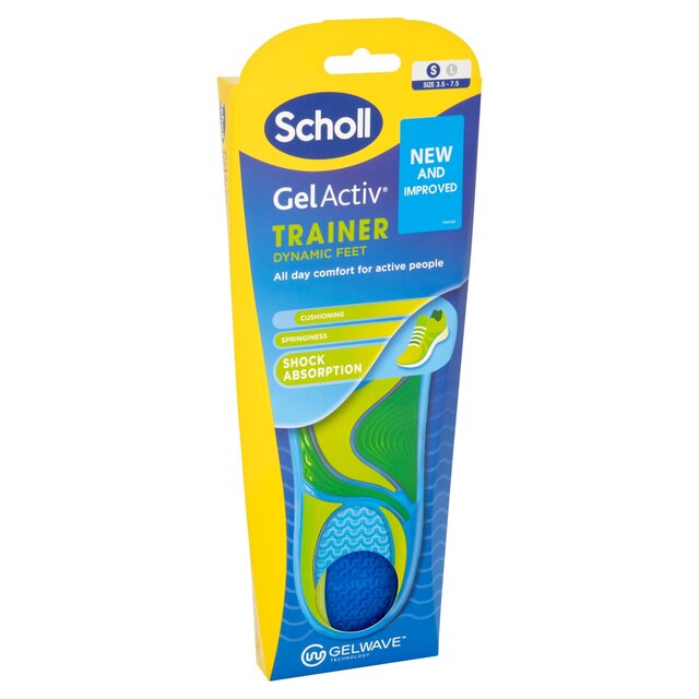 Scholl Gel Activ Trainer Insoles Small thumbnail 2