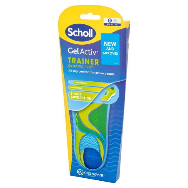 Scholl Gel Activ Trainer Insoles Small thumbnail 4