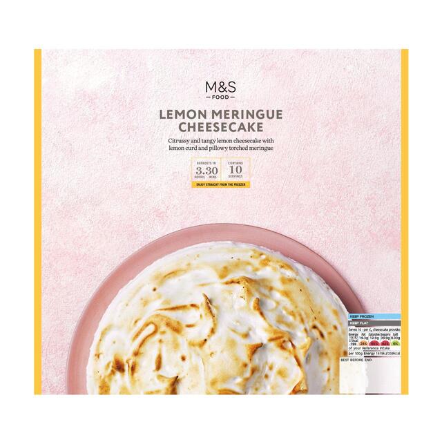 M&S Lemon Meringue Cheesecake Frozen thumbnail 2