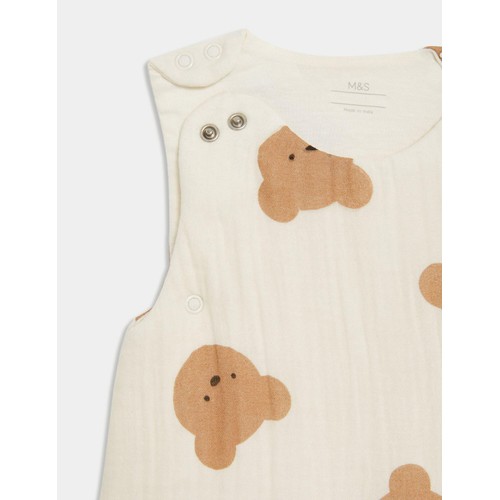 M&S Spencer Bear 2.5 Tog Sleeping Bag, 6-18 Months thumbnail 2