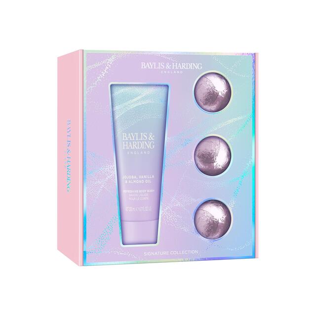 Baylis & Harding Jojoba, Vanilla & Almond Oil Luxury Bathing Gift Set thumbnail 2