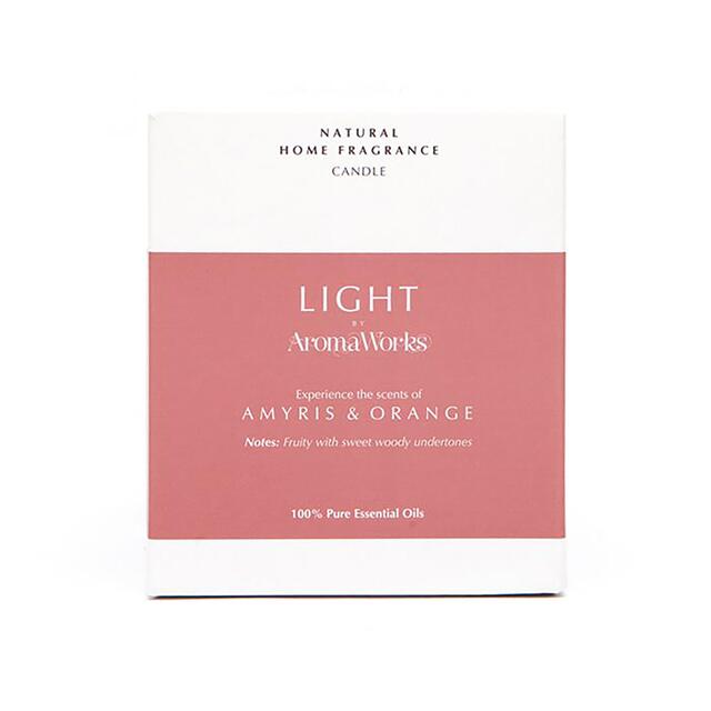 AromaWorks (Wax Lyrical) Candle Amyris & Orange thumbnail 2