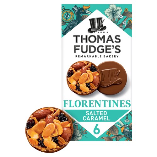 Thomas J Fudge's Salted Caramel Florentines