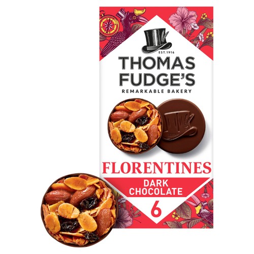 Thomas J Fudge's Dark Chocolate Florentines