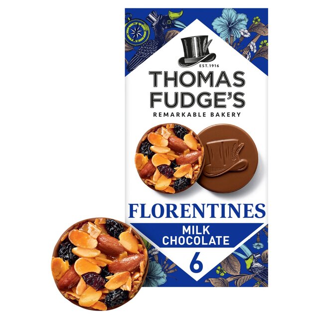 Thomas J Fudge's Milk Chocolate Florentines