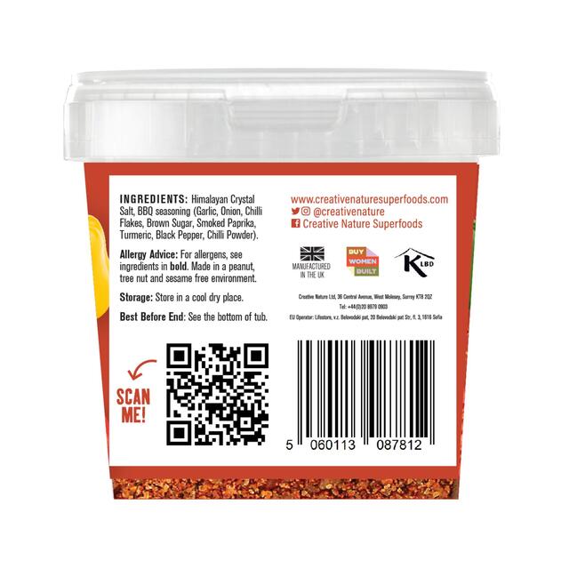 Creative Nature Artisanal Pink Himalayan Salt BBQ Blend thumbnail 2