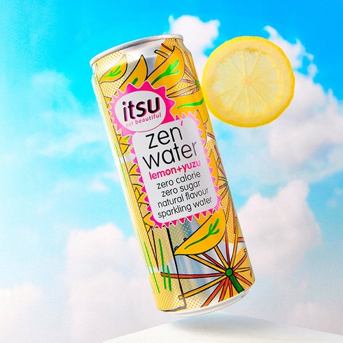itsu lemon & yuzu zen water thumbnail 4