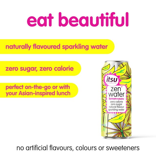 itsu lemon & yuzu zen water thumbnail 2