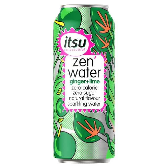 itsu ginger & lime zen water