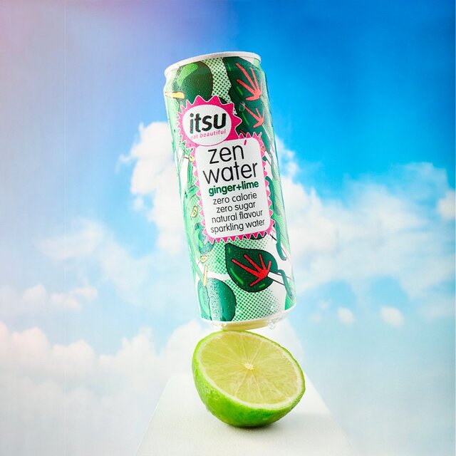 itsu ginger & lime zen water thumbnail 2