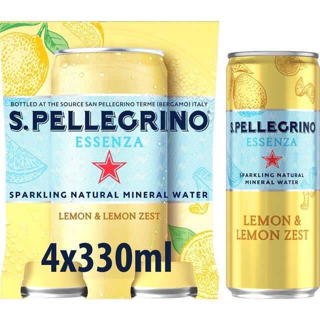 San Pellegrino Essenza Sparkling Water Lemon