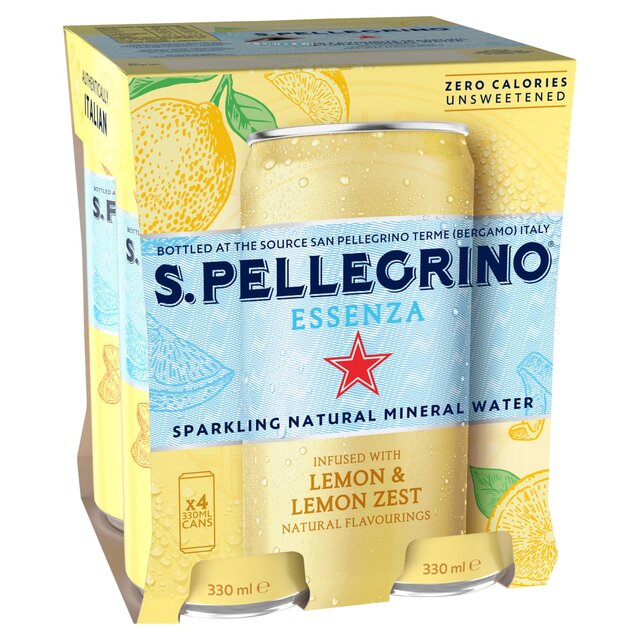 San Pellegrino Essenza Sparkling Water Lemon thumbnail 7