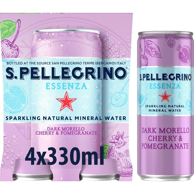 San Pellegrino Essenza Sparkling Water Cherry & Pomegranate