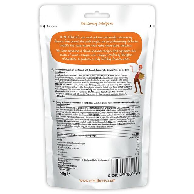 Mr Filbert's Valencia Orange & Belgium Chocolate Mixed Nuts thumbnail 2