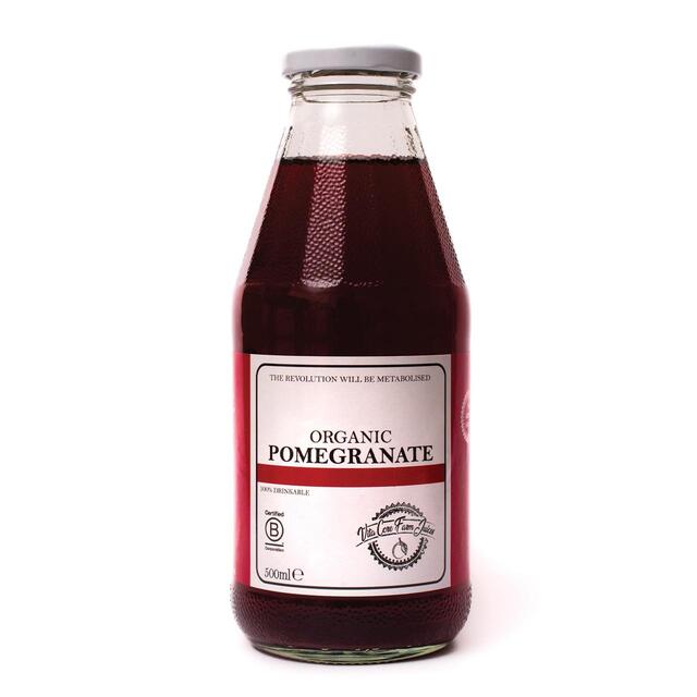 Organic Pomegranate and Apple Juice