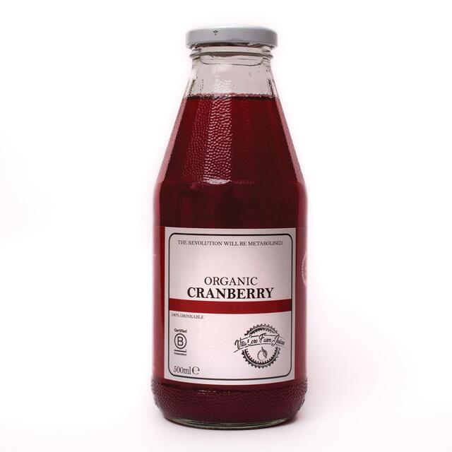 Organic Cranberry and Apple Juice
