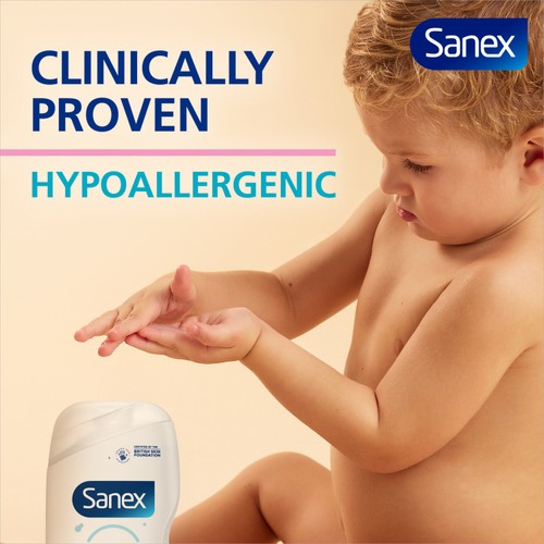 Sanex Zero% Fragrance Free Baby Bath & Wash  thumbnail 2