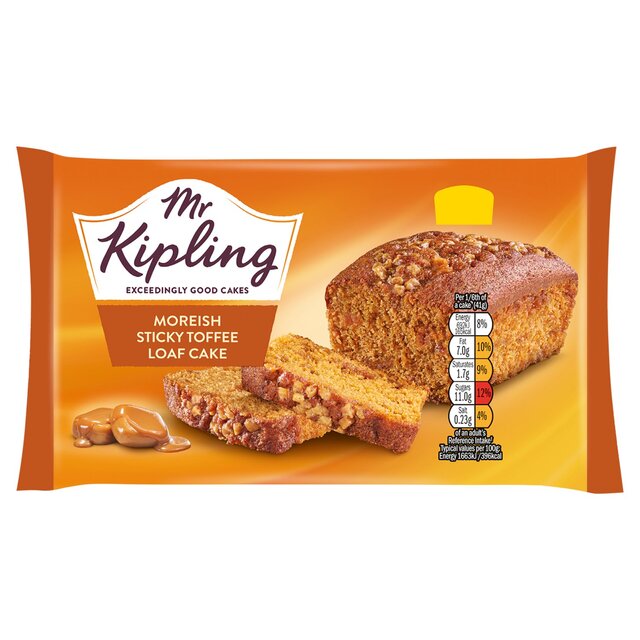Mr Kipling Indulgent Loaf Cake Sticky Toffee thumbnail 3