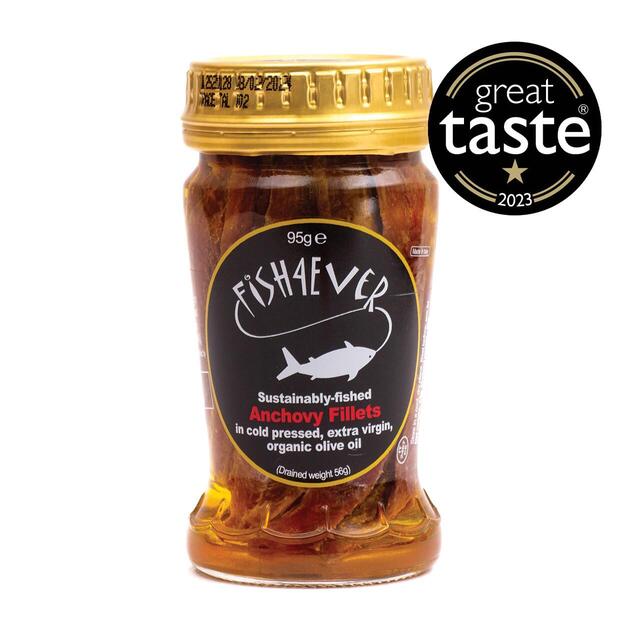 Fish 4 Ever Anchovies in Organic Olive Oil