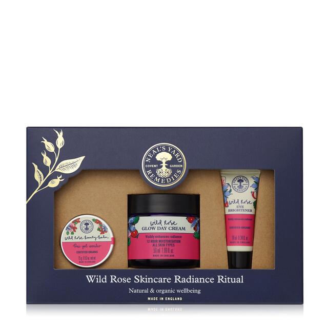 Neals Yard Remedies Wild Rose Glow Skincare Collection