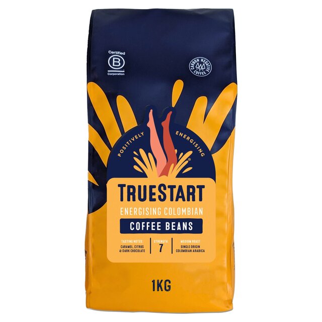 TrueStart Energising Colombian Coffee Beans