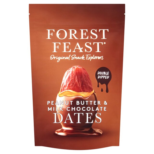 Forest Feast Peanut Butter & Milk Chocolate Dates