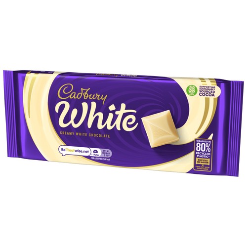 Cadbury White Chocolate Bar thumbnail 2