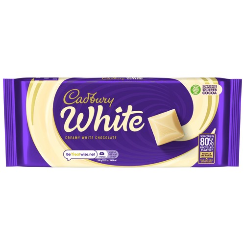 Cadbury White Chocolate Bar thumbnail 3