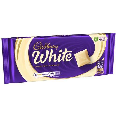 Cadbury White Chocolate Bar thumbnail 4