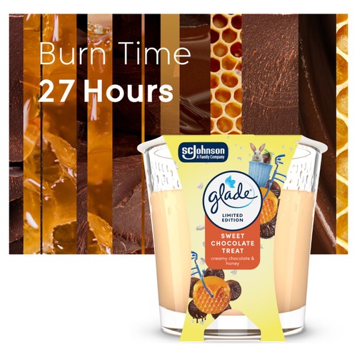Glade Scented Candle Sleeved Sweet Chocolate Treat 112g thumbnail 5